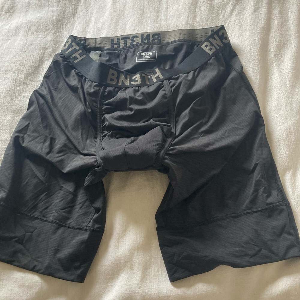 Men’s Black Athletic Compression Boxer Shorts- NWOT
